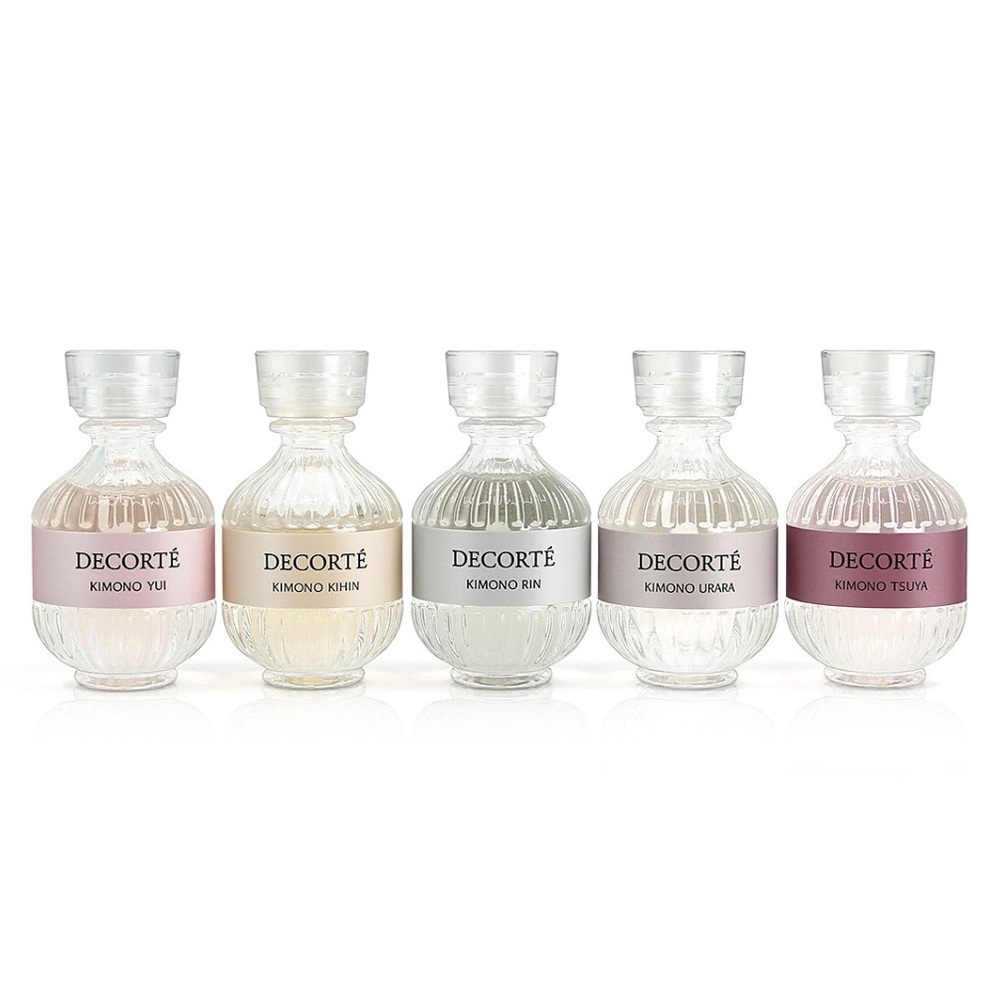 Decorté Kimono Collection - Floral Glass Bottles